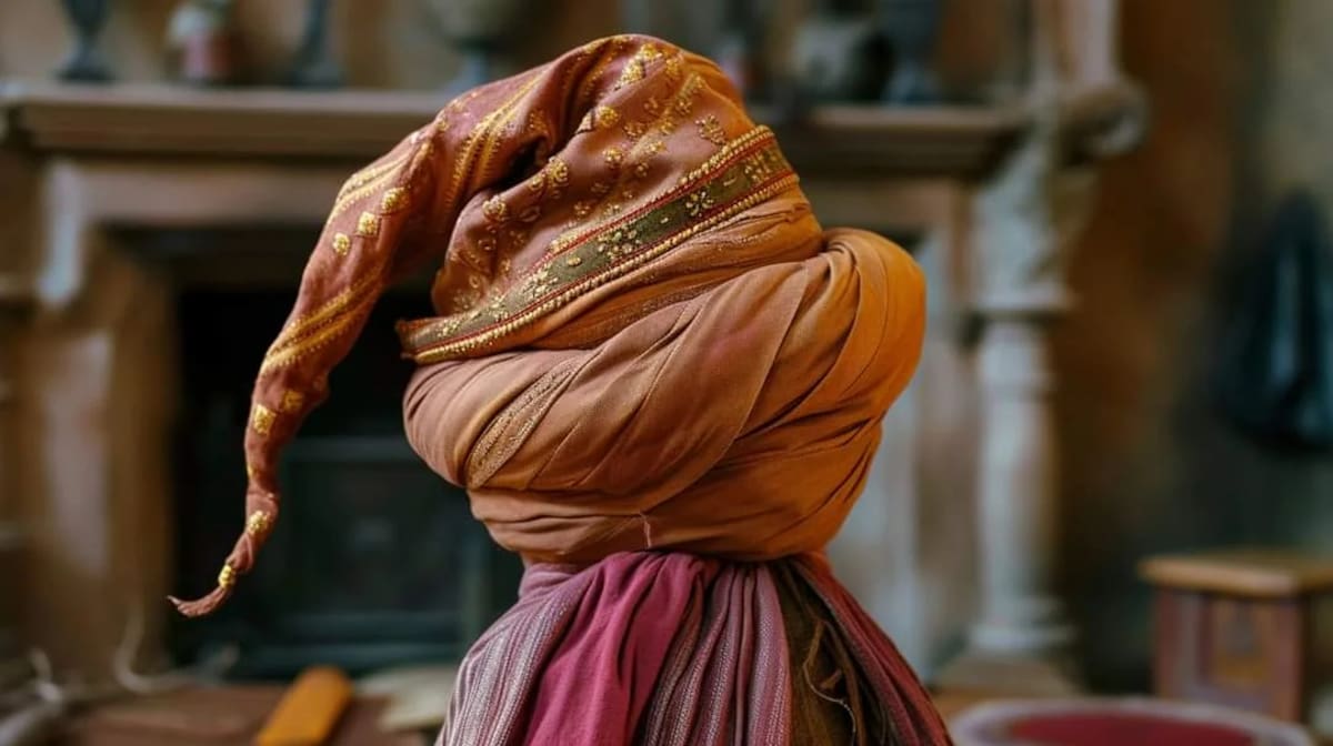 El turbante seleccionador.