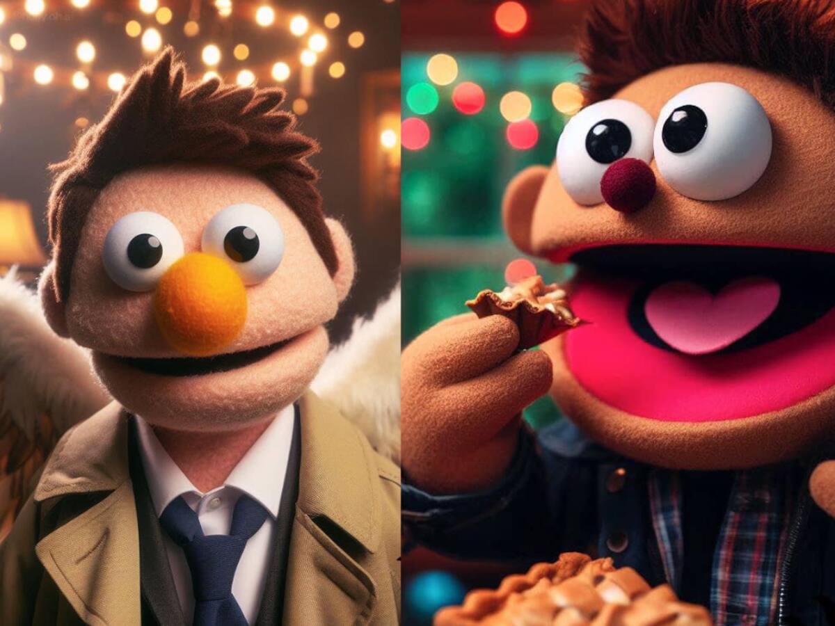 Supernatural: Así se vería la serie en versión “Muppets” según una inteligencia artificial