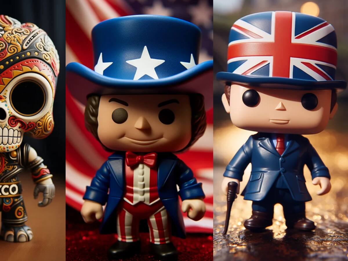 Así serían los Funko Pop de cada país, incluido México, según la Inteligencia Artificial