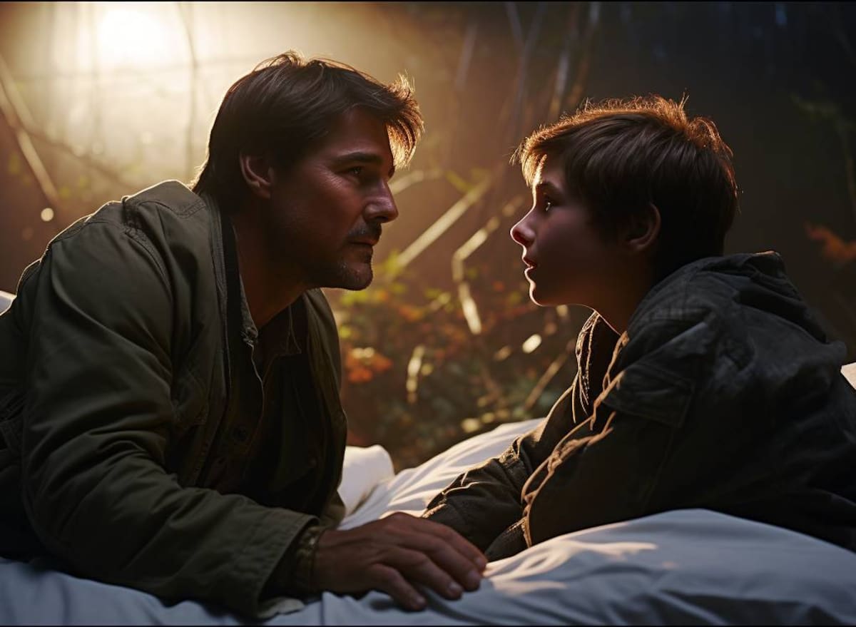 La escena donde Cooper se entera del destino de su familia siglos después de su misión