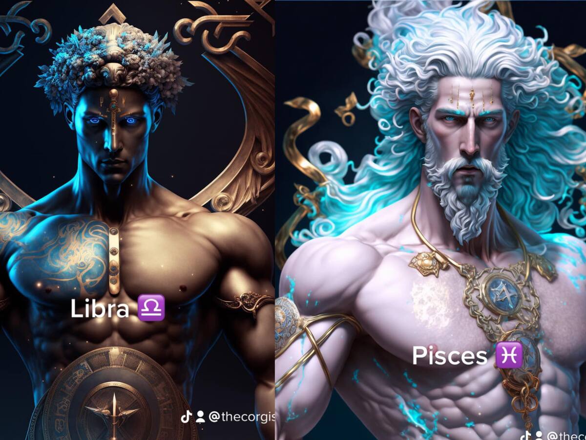 Así se verían los signos del zodiaco como dioses según una inteligencia artificial