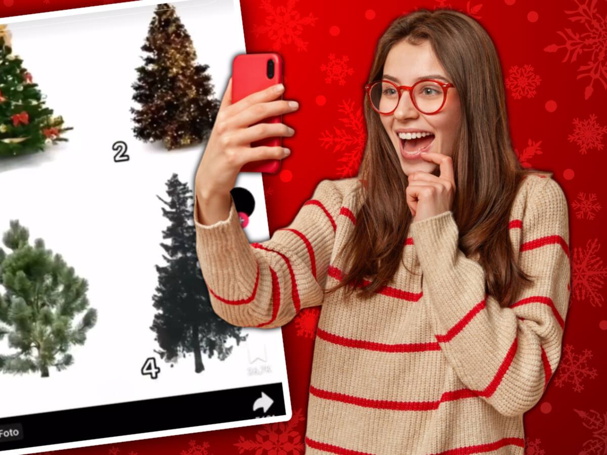 La famosa plantilla de árbol de navidad de TikTok que debes probar