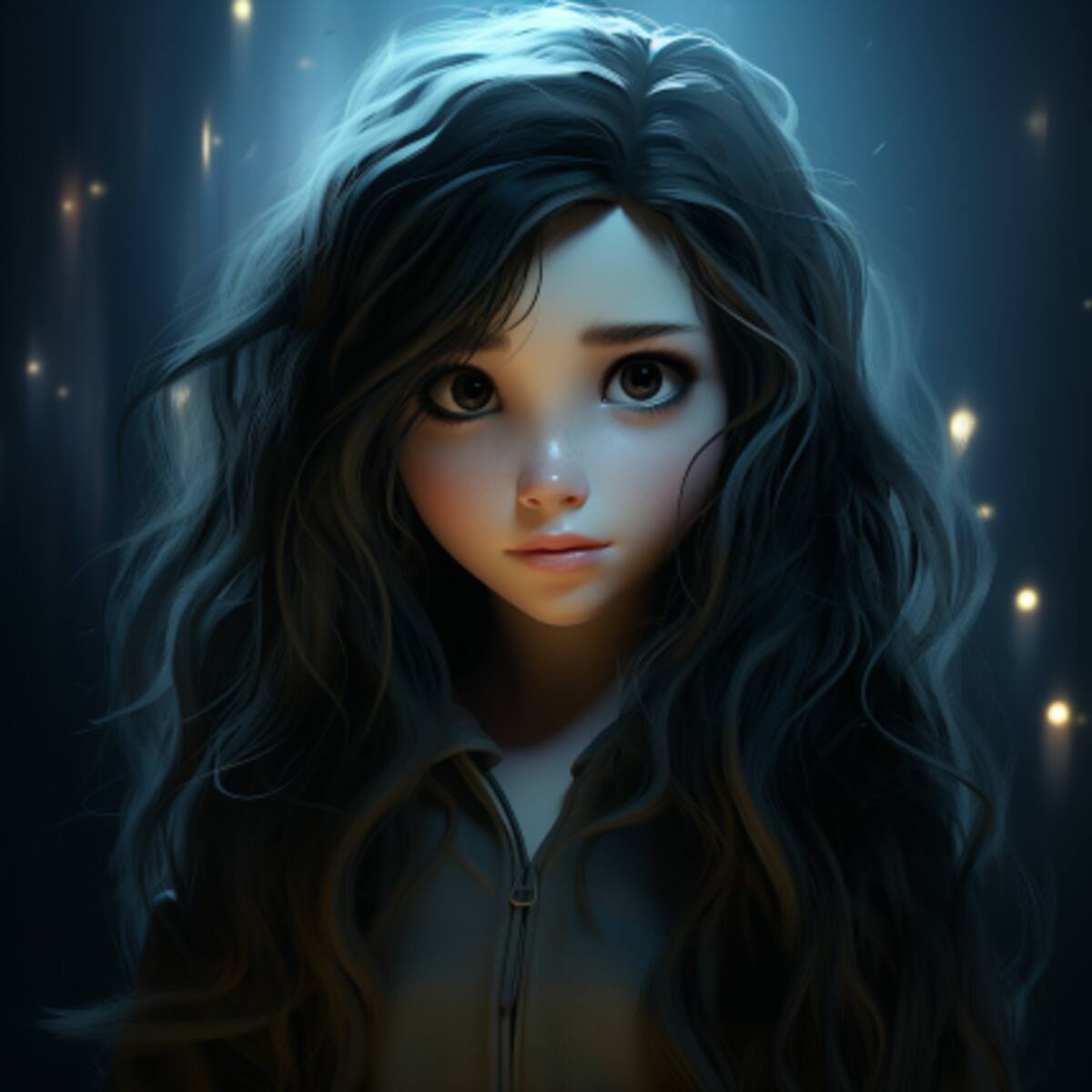 Así se vería Samara de El aro en estilo Pixar según la Inteligencia Artificial