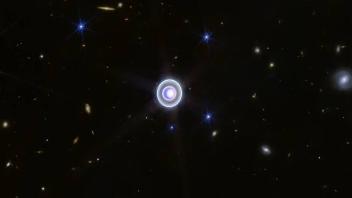 Urano James Webb NASA