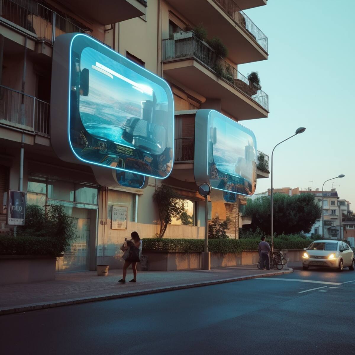 Roma, Italia en el año 2050.