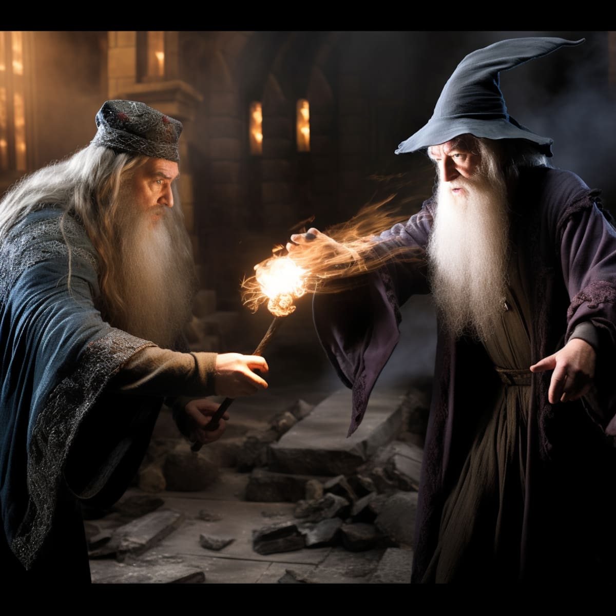 Los dos magos tendrán que hacer uso de todo su poder y habilidades para triunfar