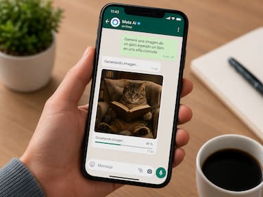 Ahora WhatsApp integra generación de imágenes con IA directamente en la app, sin necesidad de apps externas; así se usa