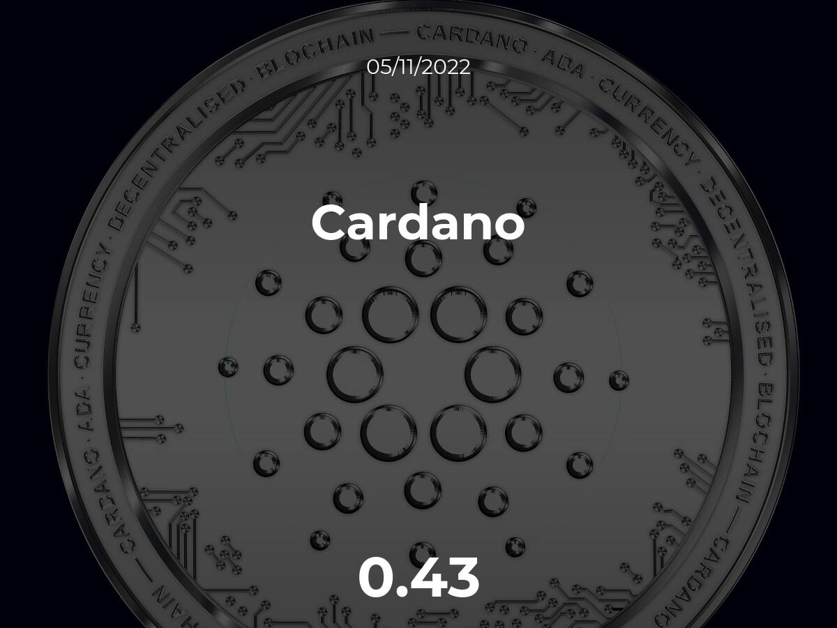 Precio del Cardano del 5 de noviembre