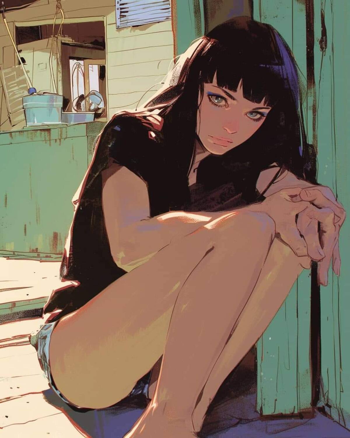 Jane Margolis en versión anime según una IA