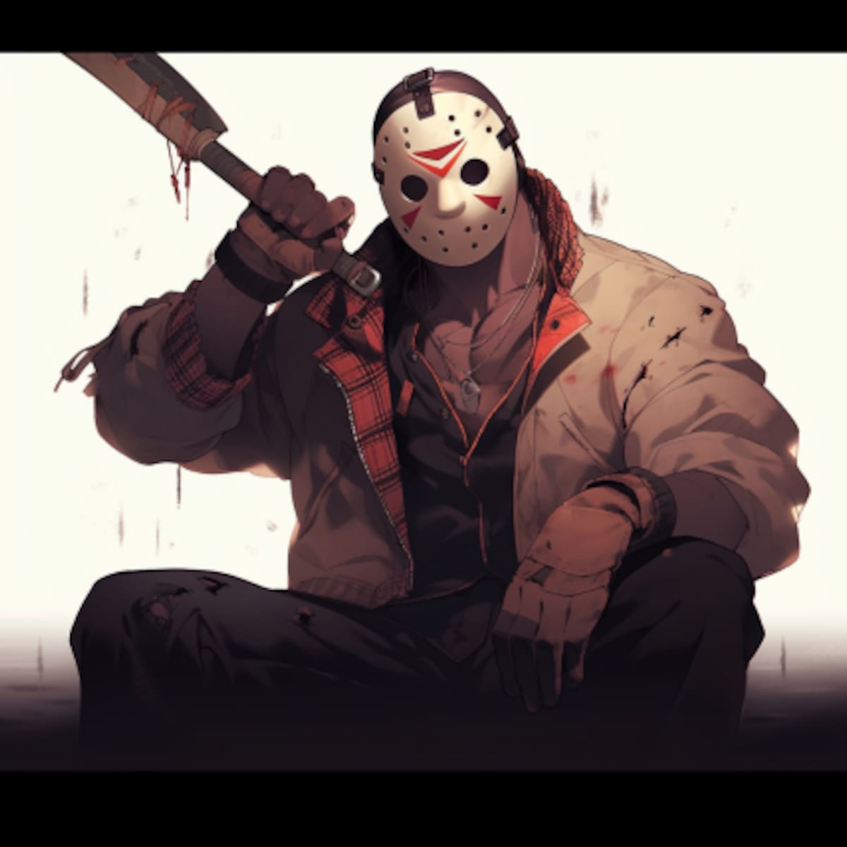 Jason Vorhees versión anime según la Inteligencia Artificial