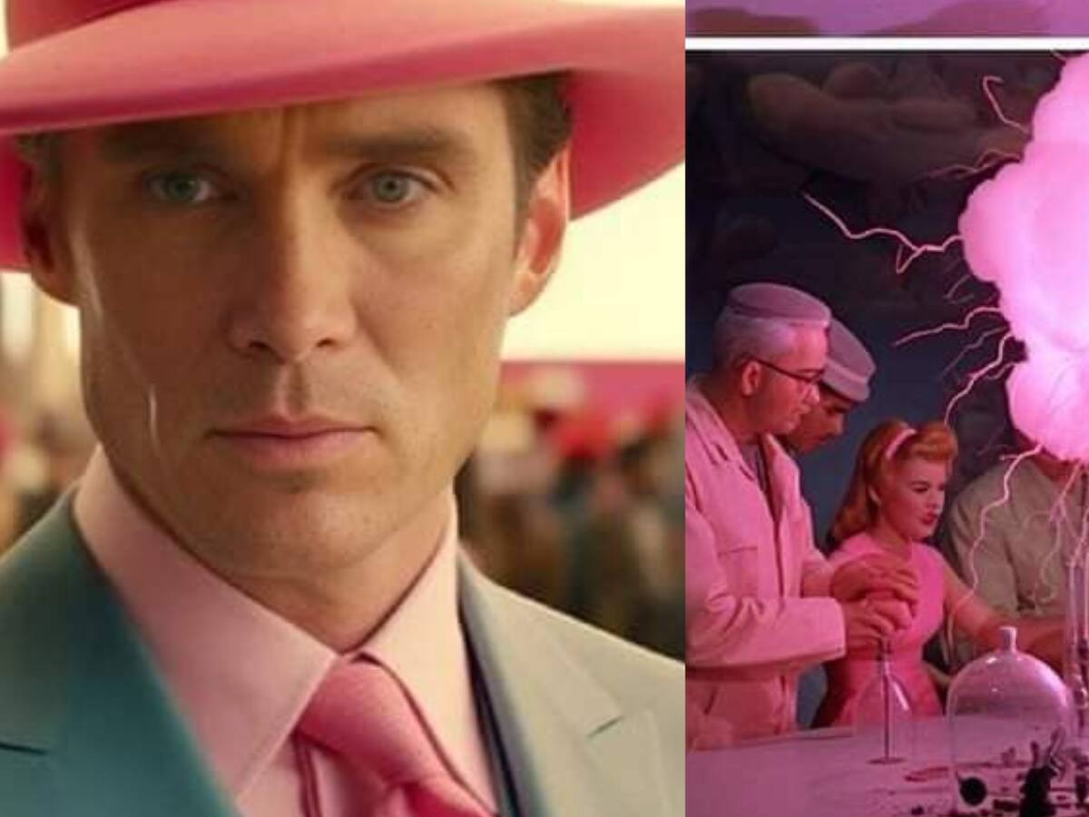 Así se vería Oppenheimer en el estilo rosa de Barbie según una inteligencia artificial