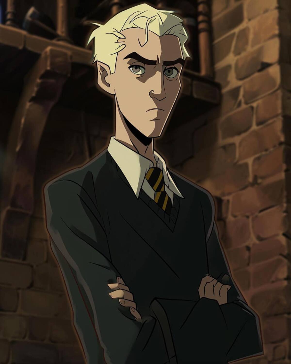 Draco en un estilo Ghibli