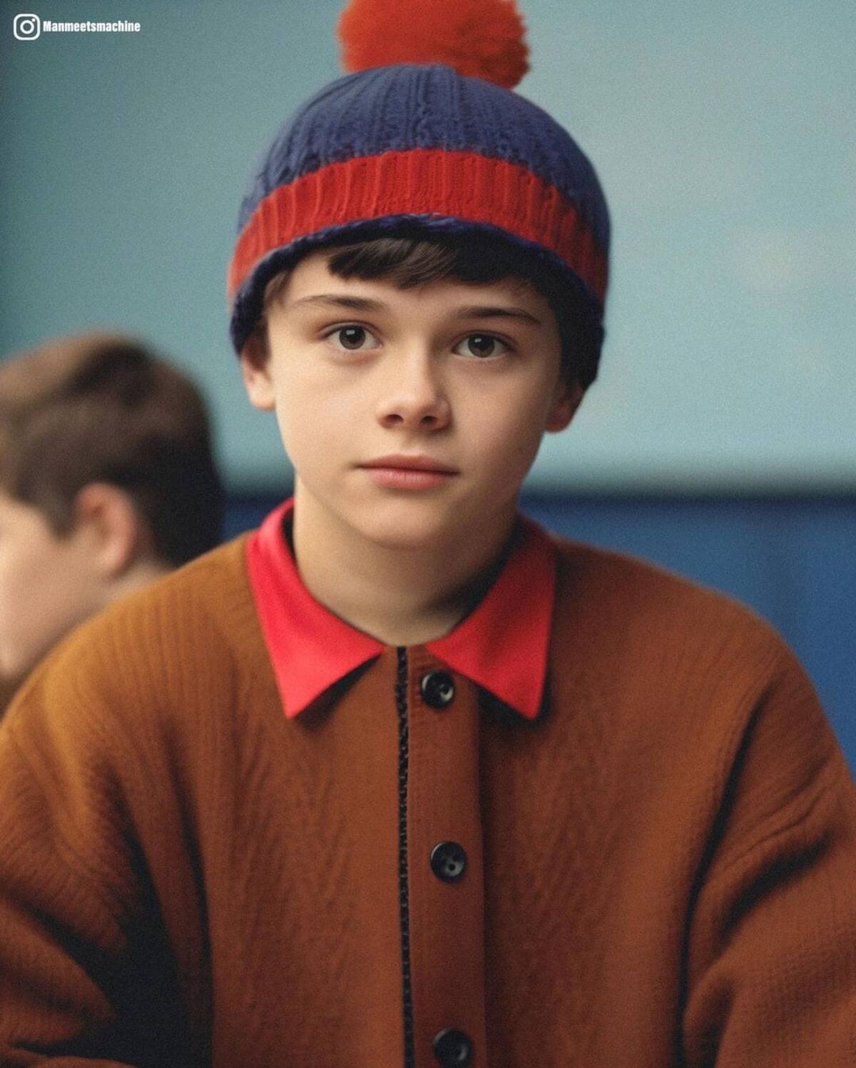 Stan Marsh en vida real según una IA