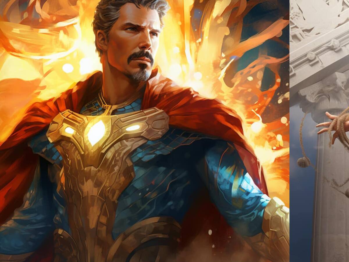 Así se verían los personajes de Marvel como dioses griegos según una inteligencia artificial