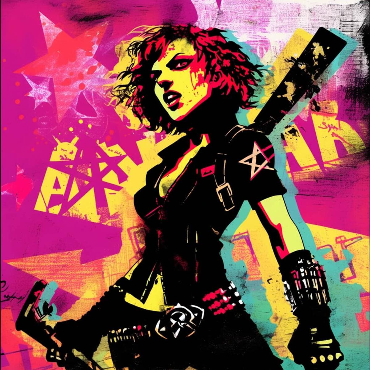 Black Window en estilo anarquista según una IA