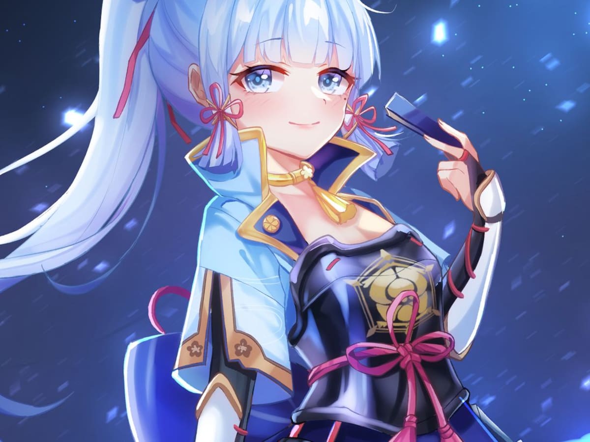 Así se vería Kamisato Ayaka de Genshin Impact en la vida real según la Inteligencia Artificial