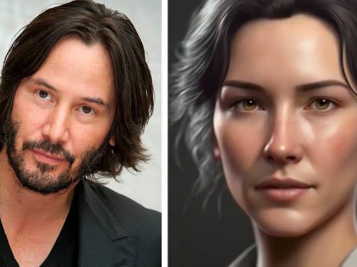 Así se verían Keanu Reeves, Vin Diesel y otros actores si fueran mujeres según la IA