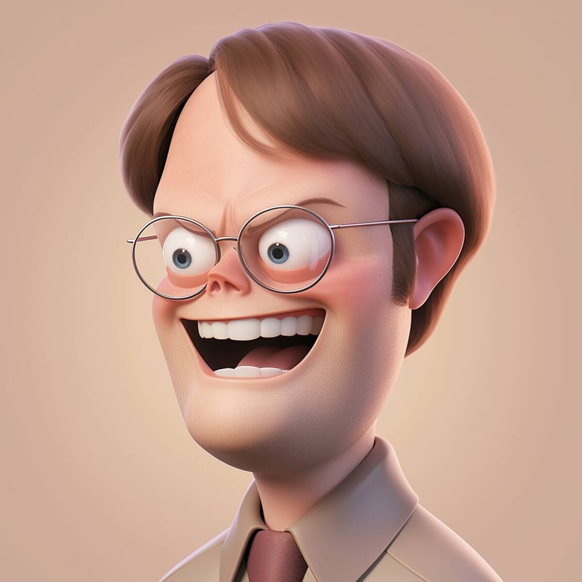 Dwight Schrute: Rainn Wilson, quien interpreta a Dwight, originalmente audicionó para el papel de Michael Scott. Sin embargo, los productores lo eligieron como Dwight después de ver su interpretación única.