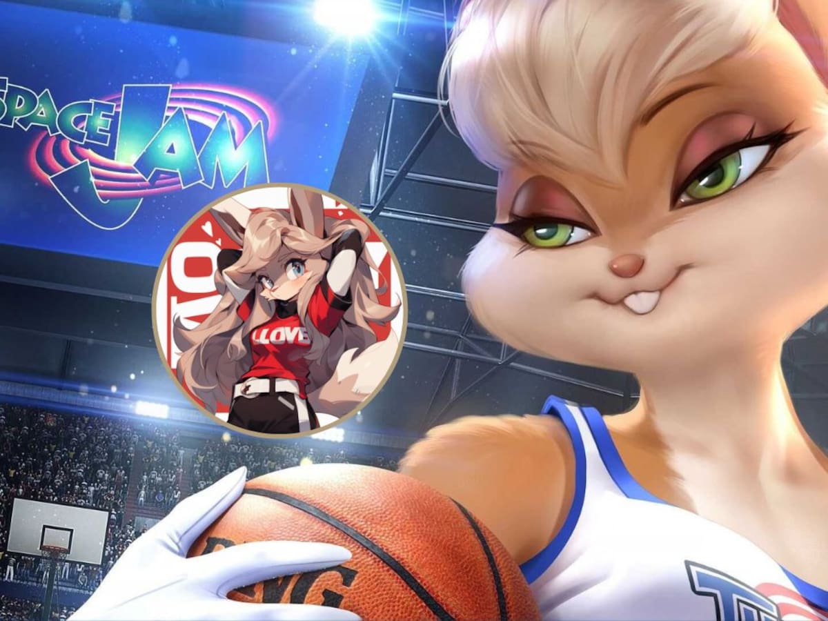 Lola Bunny en versión anime: una creación de la inteligencia artificial
