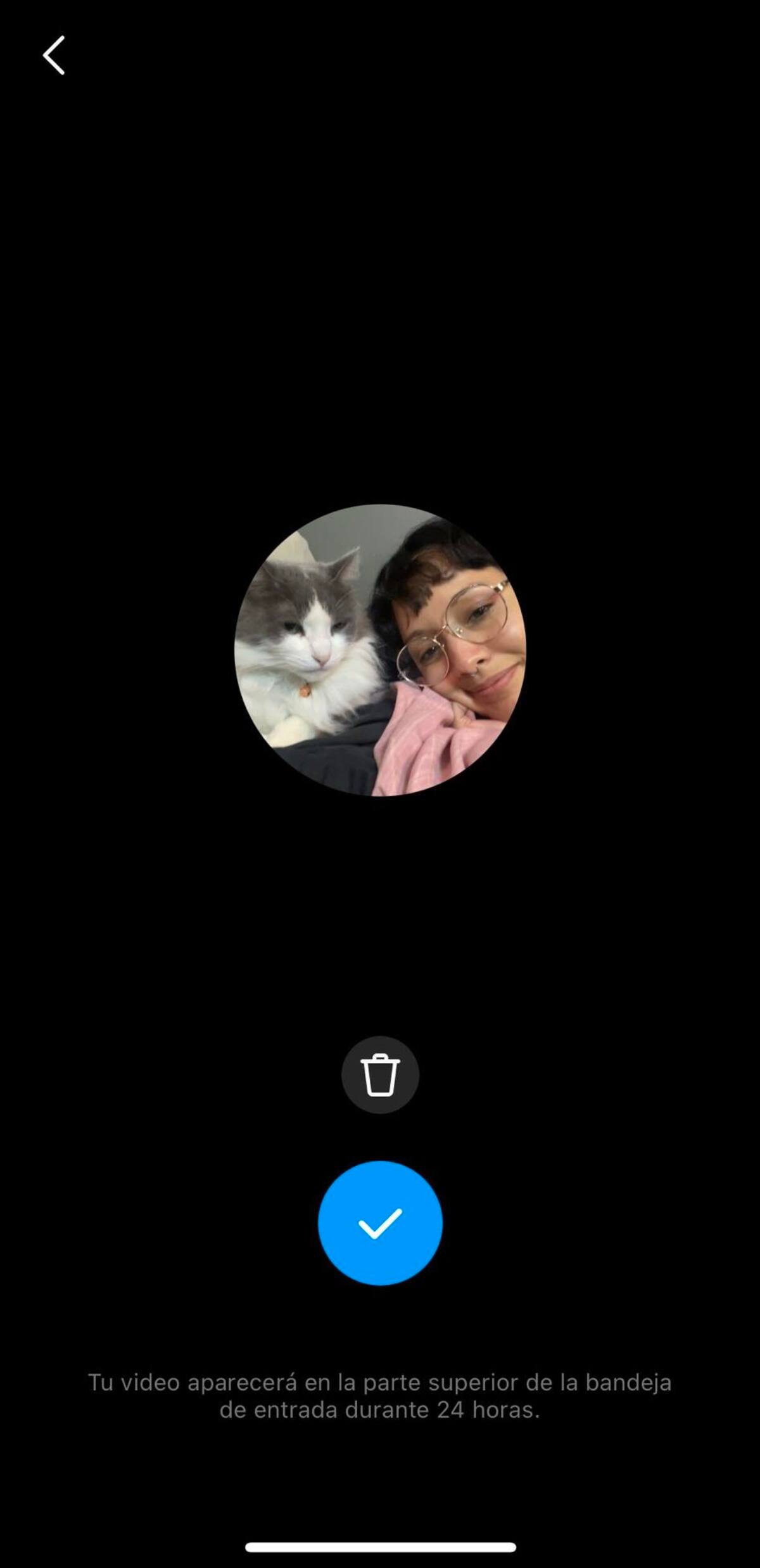 Instagram: Notas de video | Captura de pantalla