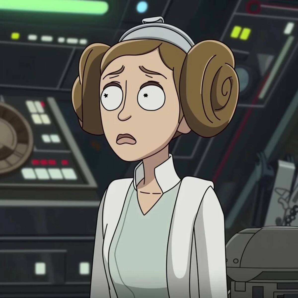 La Princesa Leia, encarnada por la inolvidable Carrie Fisher.