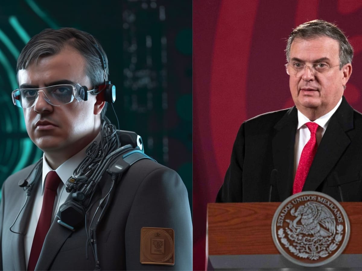 IA imagina a Lilly Téllez, Fernando Noroña, Marcelo Ebrad y otros actores de la política mexicana como Cyborgs