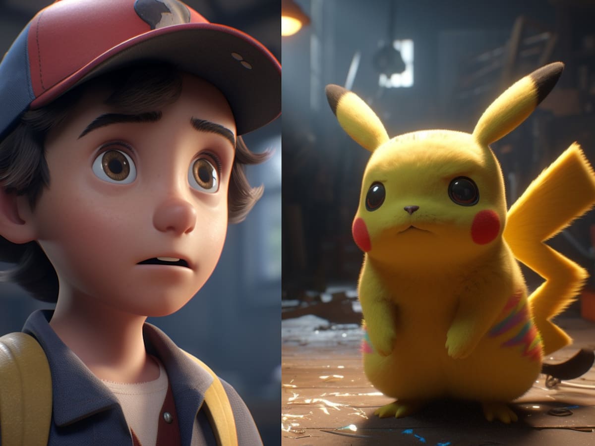 Inteligencia artificial recrea a Pokémon en estilo Pixar
