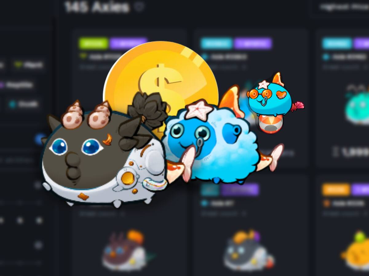 Axie Infinity: Gamecoins de AXS registra una caída del 85%