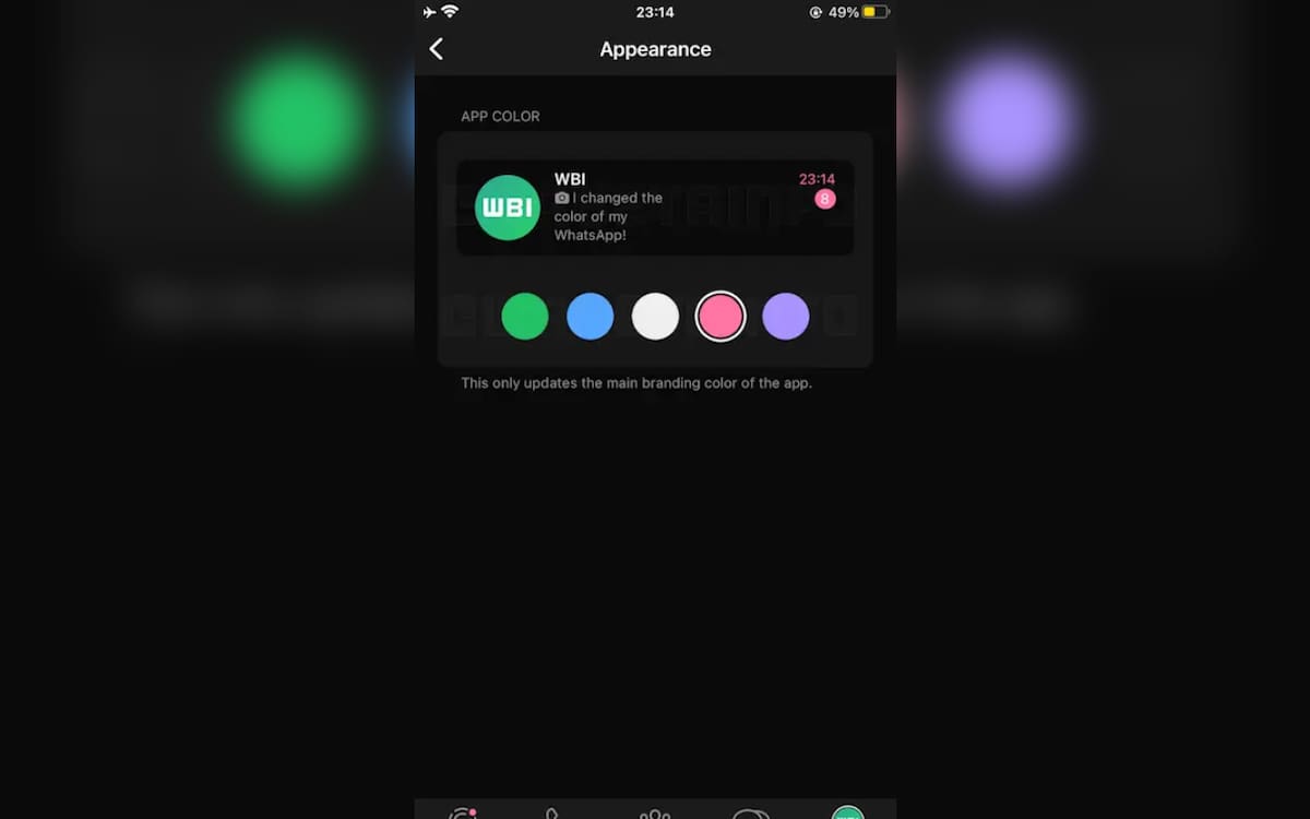 Estos son los colores con los que podríamos experimentar dentro de muy poco tiempo en WhatsApp.