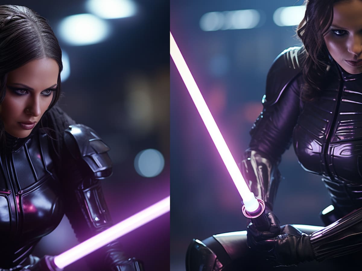 Así se vería Jada Skylwaker de "Star Wars" en la vida real según una inteligencia artificial