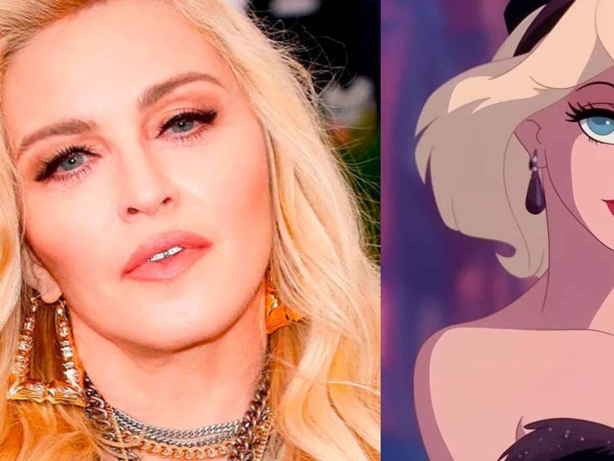 Inteligencia artificial te muestra cómo se vería Madonna en el universo de Disney