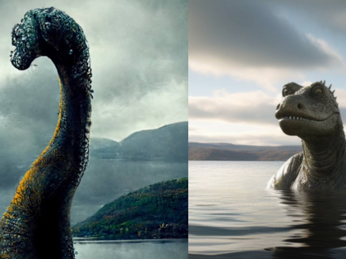 Así se vería el “Monstruo de Lago Ness” según una inteligencia artificial