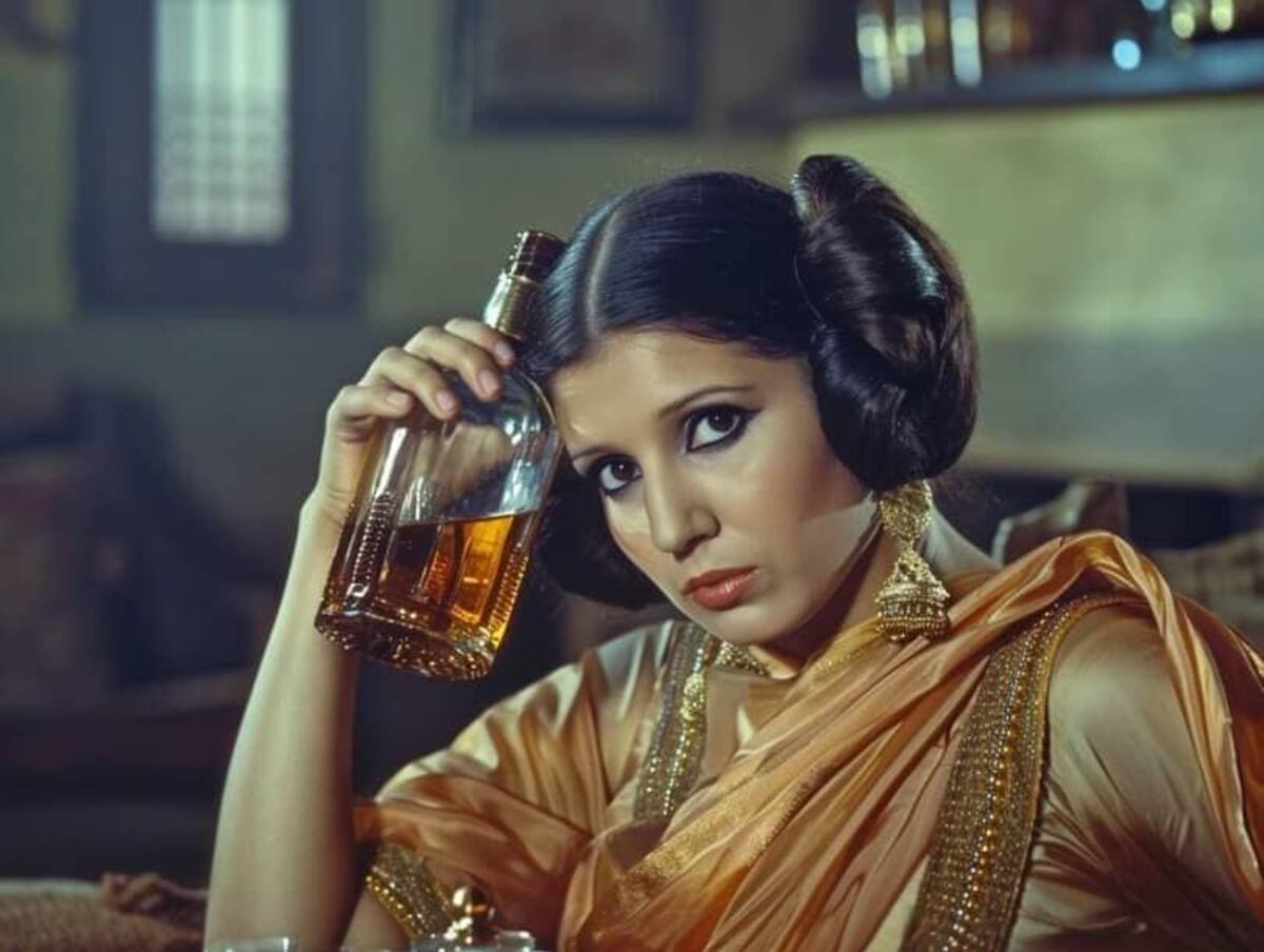 La princesa Leia no pierde la elegancia en esta versión