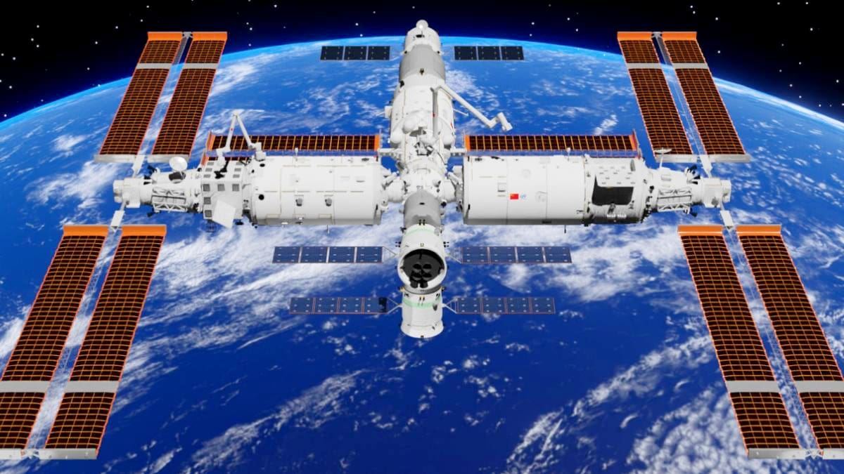 ILUSTRATIVA DE ARCHIVO. Estación espacial china, Tiangong. | Foto: Shujianyang/Wikimedia Commons/CC BY-SA 4.0.