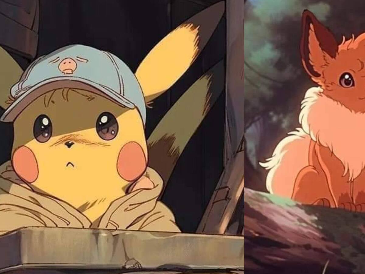 Así se vería Pokemon en el estilo Ghibli según una inteligencia artificial