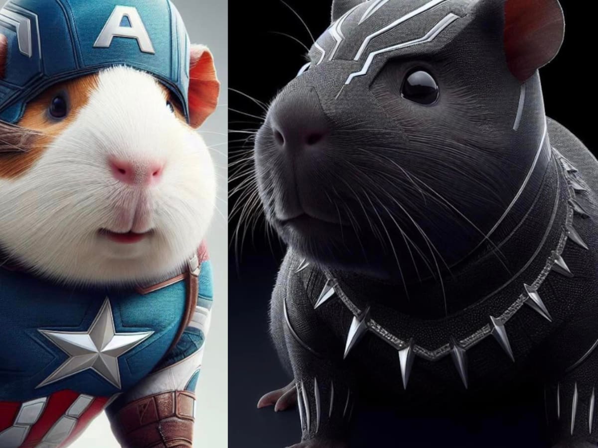 ¿Cómo se verían los personajes de Marvel como hámsters? Inteligencia artificial te lo revela
