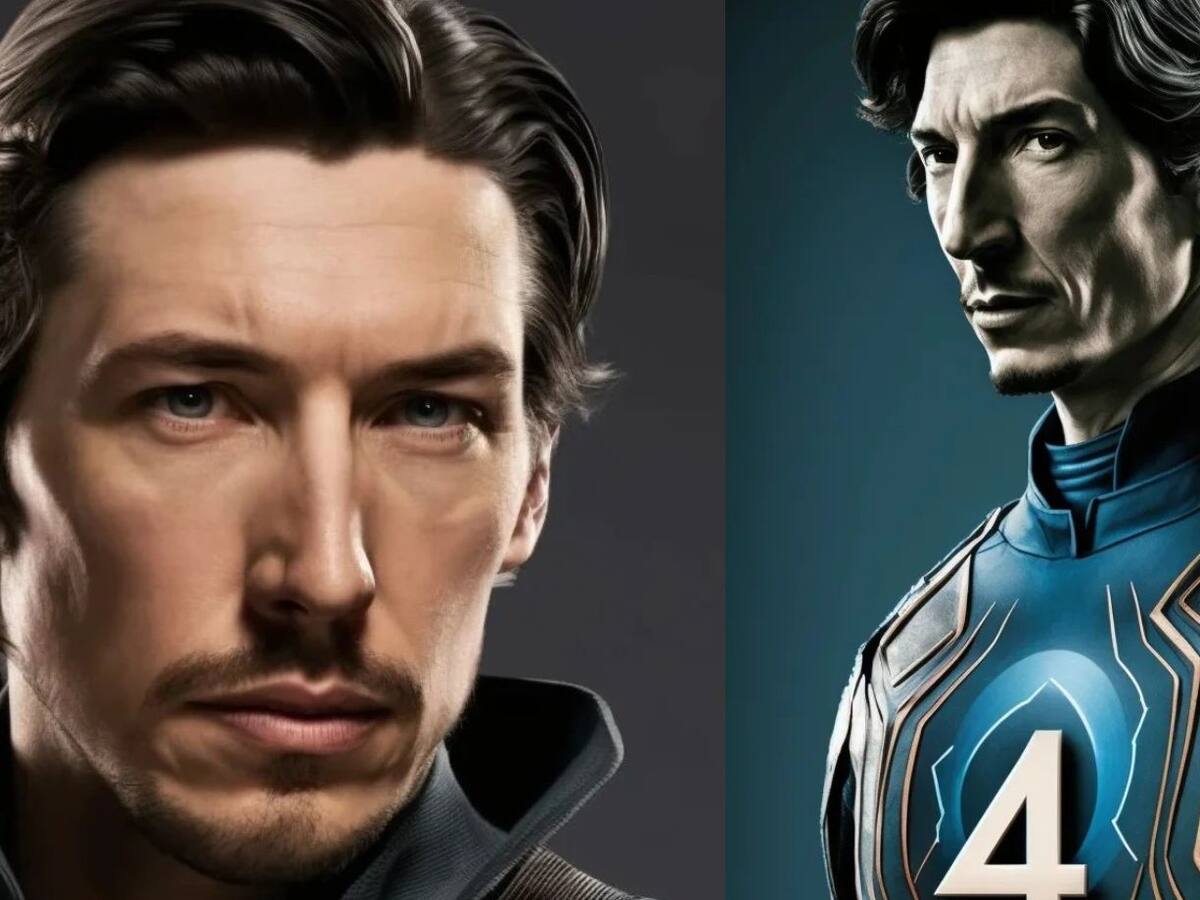 Así se vería Adam Driver como Red Richards según una IA