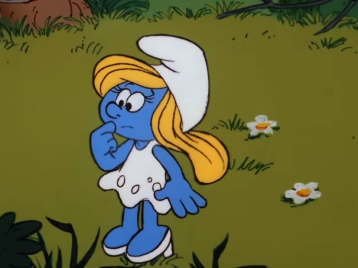 Así se vería Pitufina de los Pitufos en la vida real, según IA