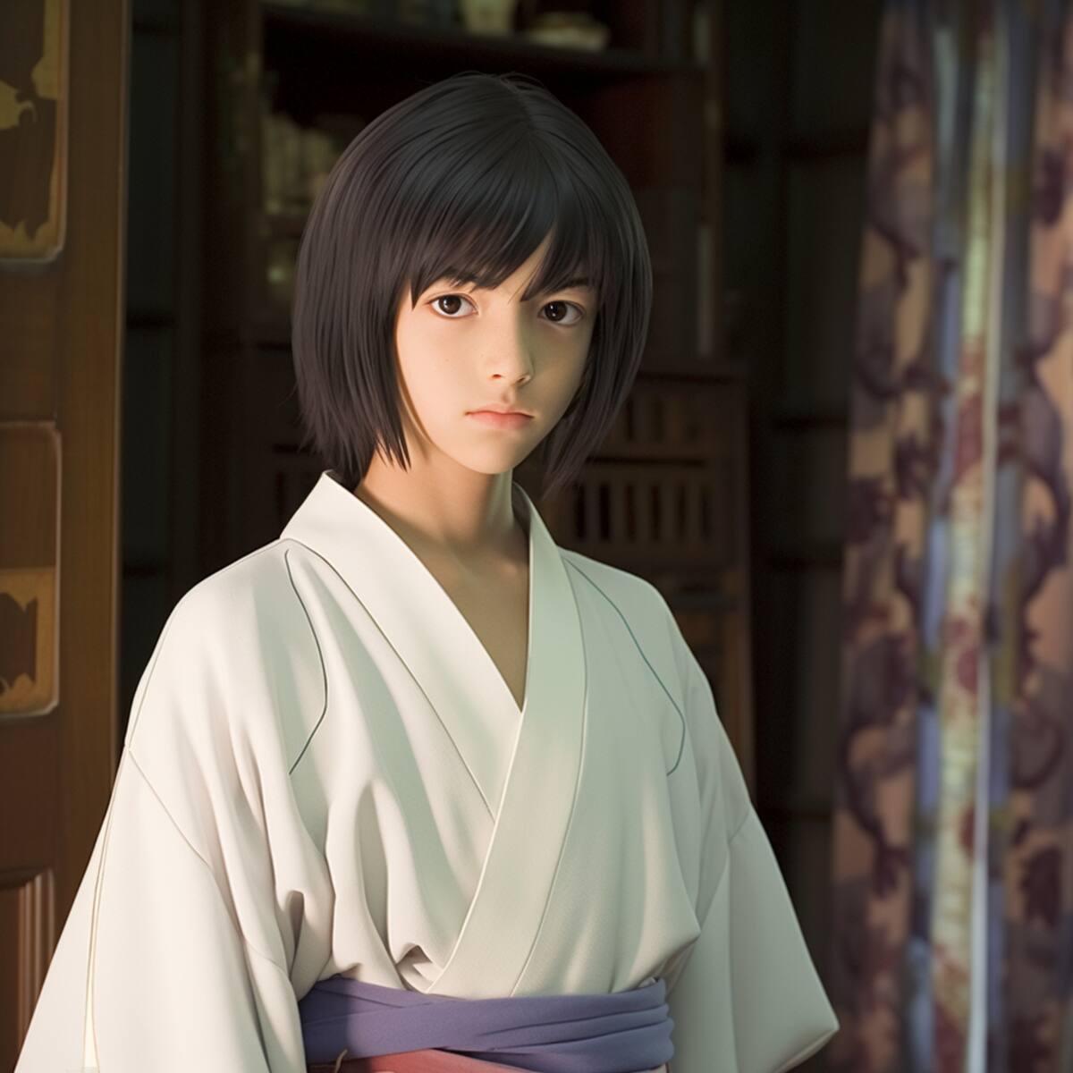 Haku, a pesar de aparentar ser un joven, en realidad es un espíritu del río que ha existido durante siglos en la película Spirited Away.