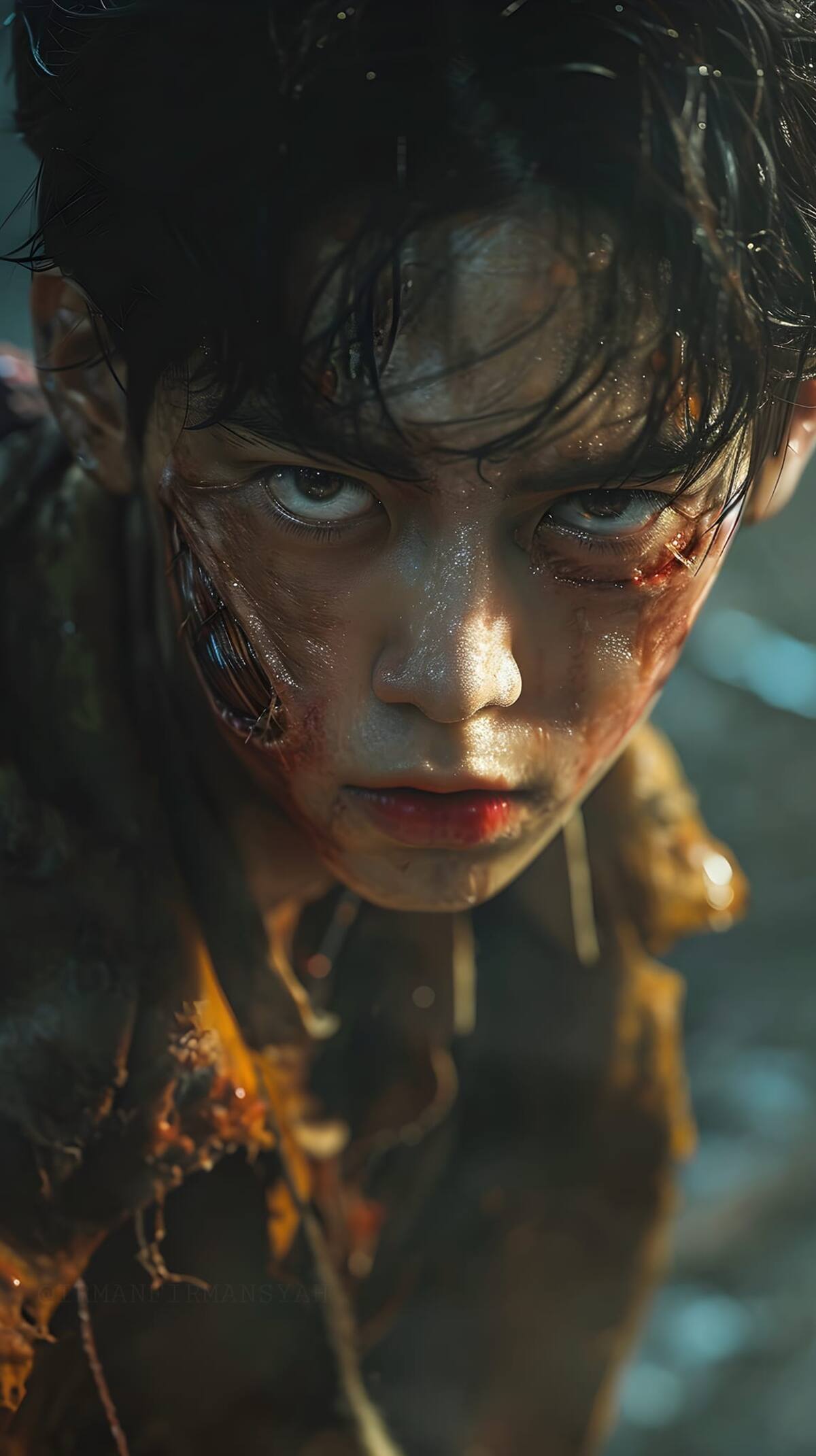 Eren de Shingeki no Kyojin en un live action segun una IA