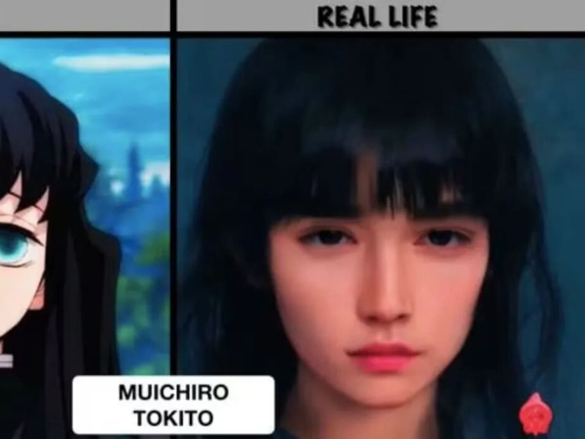 Así se vería Tokito Muichiro de Kimetsu no Yaiba en la vida real según la IA