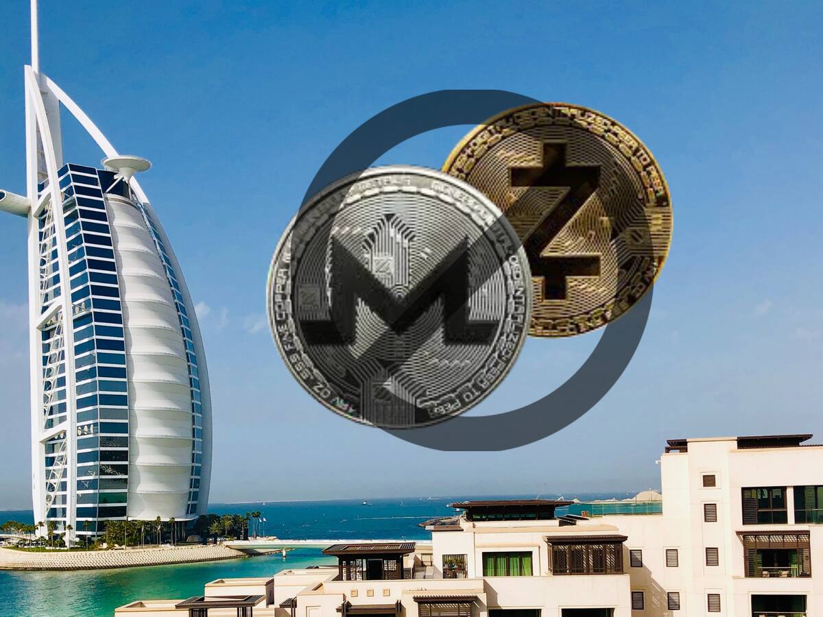 Dubái prohíbe criptomonedas privadas como Zcash y Monero por las nuevas reglas criptográficas