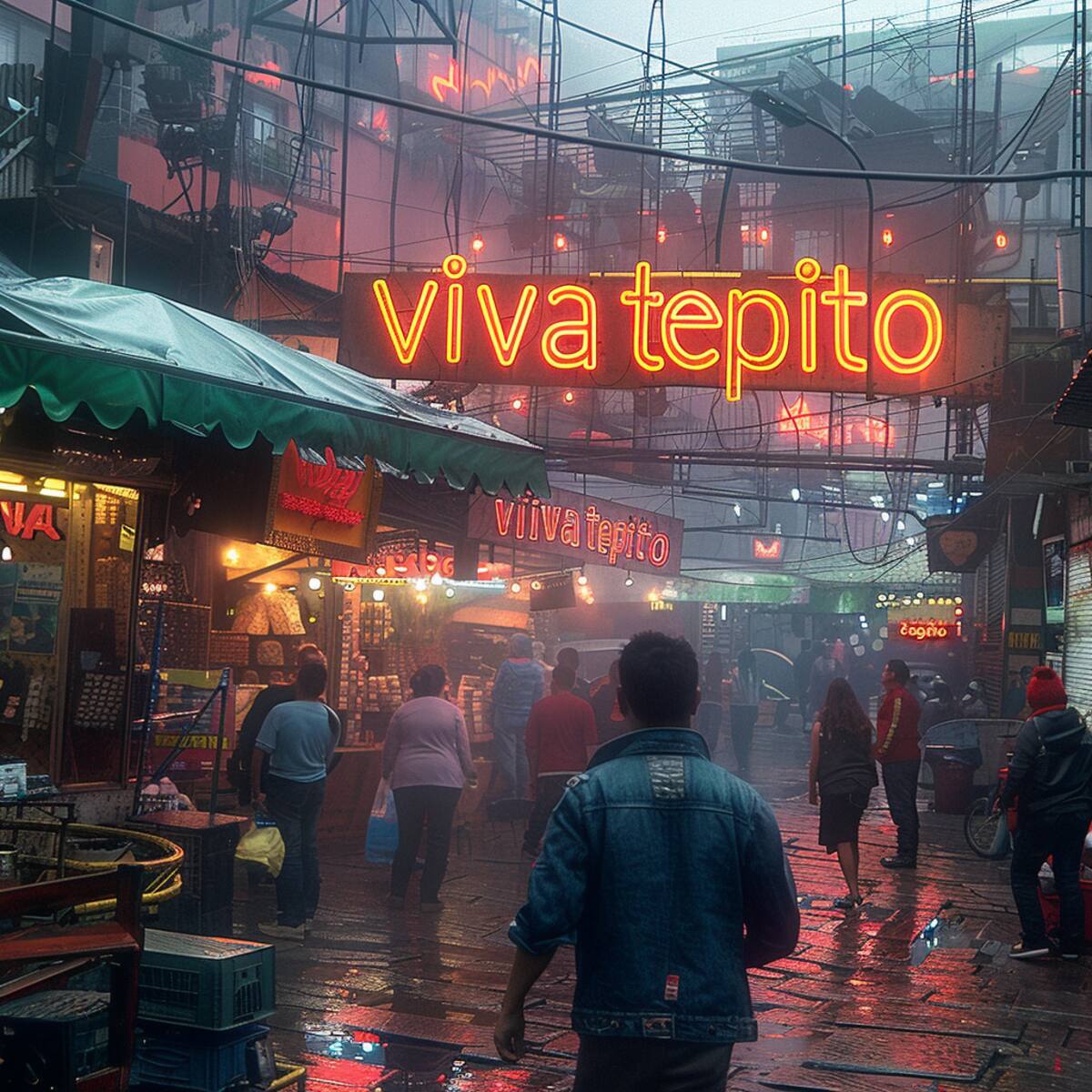 Tepito tiene luces neon