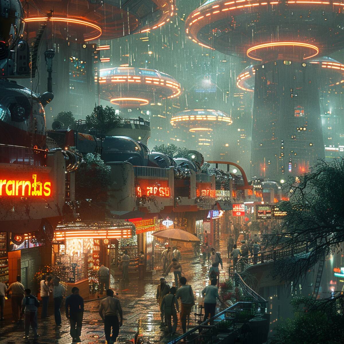 En Tepito futurista, la ciudad es cyberpunk