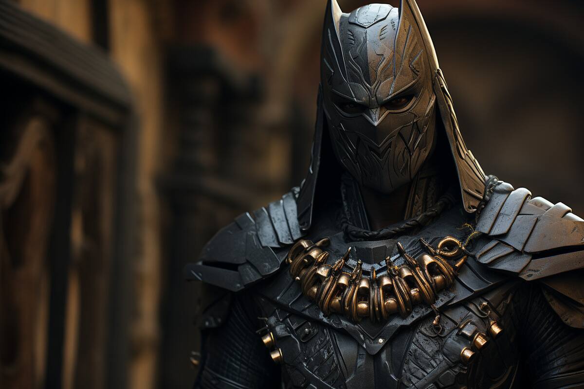 Así se vería "Batman" en el antiguo egipto según una inteligencia artificial