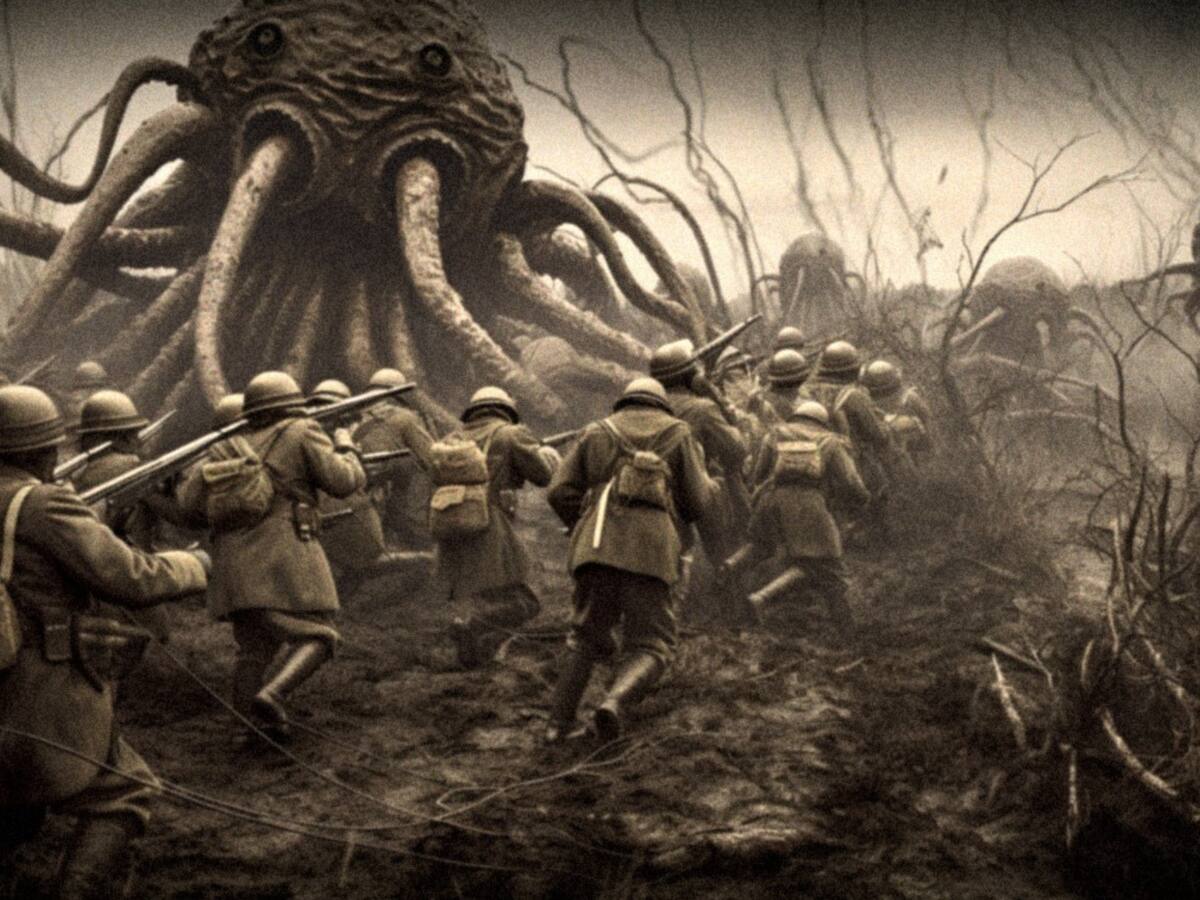 Descubre cómo se vería “La primera guerra mundial alienígena” según una inteligencia artificial