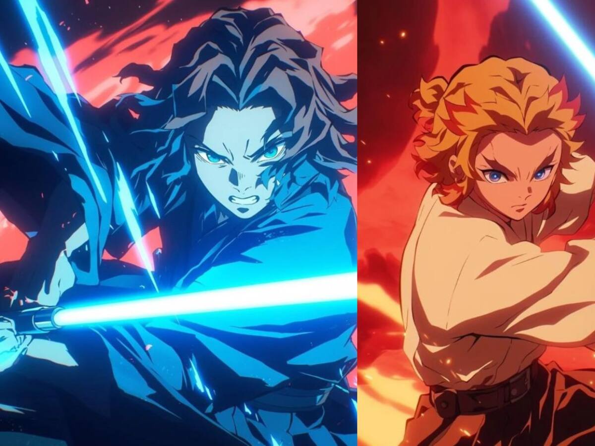 Demon Slayer y Star Wars: Así sería la increíble combinación de ambos, según Inteligencia Artificial