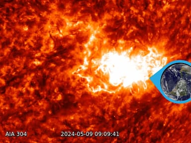 Mancha solar gigantesca emitió una llamarada solar 15 veces del tamaño de la Tierra (VIDEO)