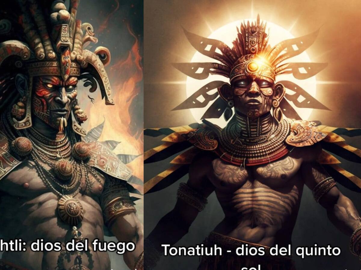 Así se verían los Dioses y Diosas del México antiguo según una inteligencia artificial