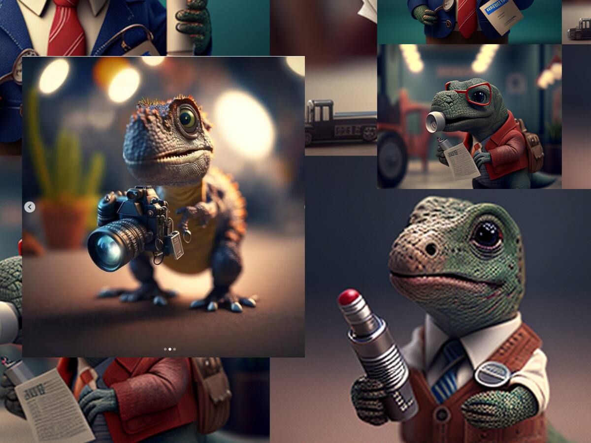 Midjourney: Así puedes crear a tus dinosaurios con profesión usando inteligencia artificial